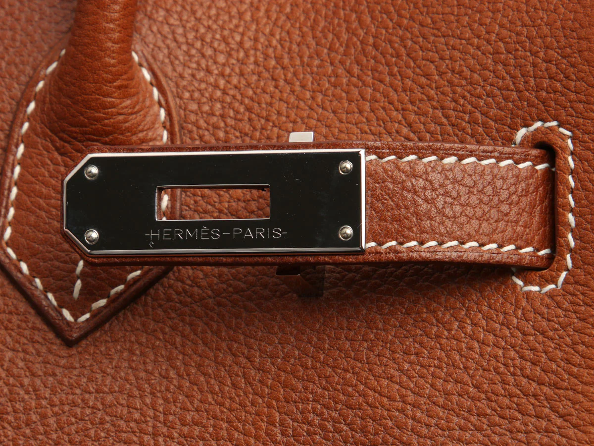 Hermès Fauve Barenia Faubourg Birkin 30 - Image 9