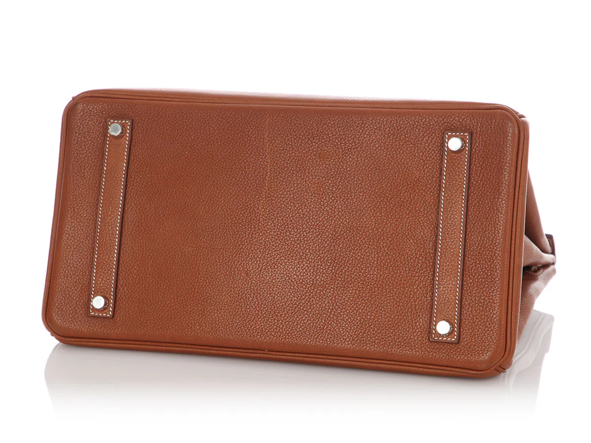 Hermes Fauve Barenia Faubourg Birkin 35 - Image 6