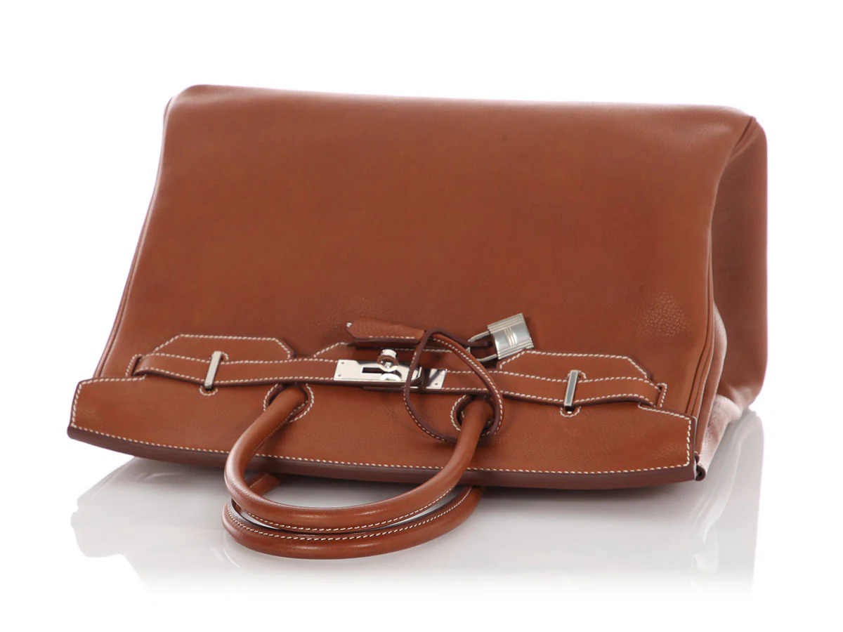 Hermes Fauve Barenia Faubourg Birkin 35 - Image 7