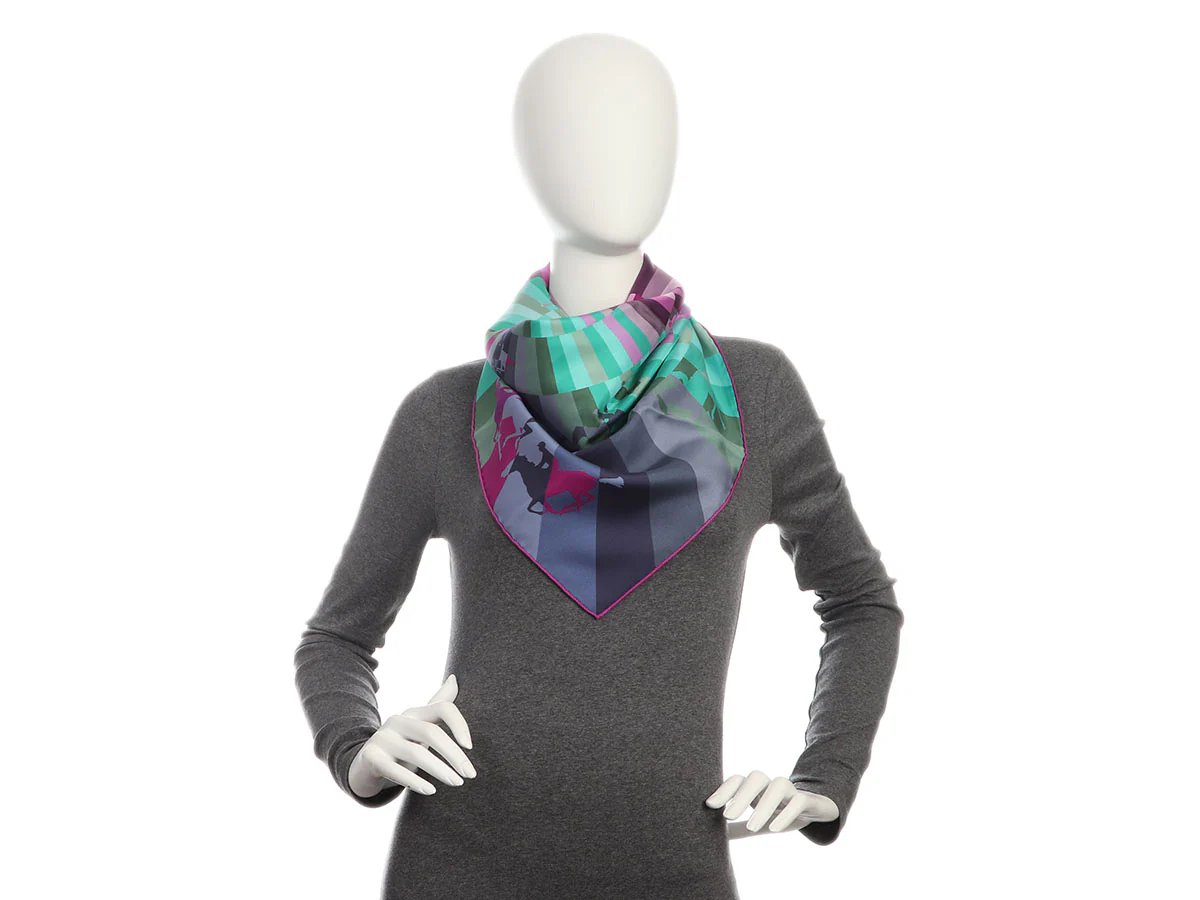 Hermès Galop Chromatique Silk Scarf 90cm - Image 4