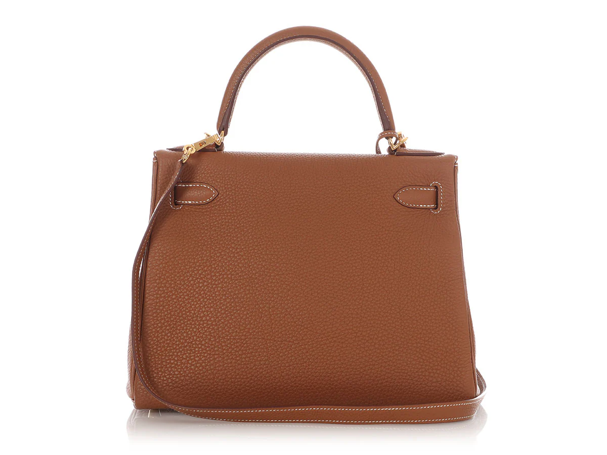 Hermès Gold Togo Kelly 28 - Image 4