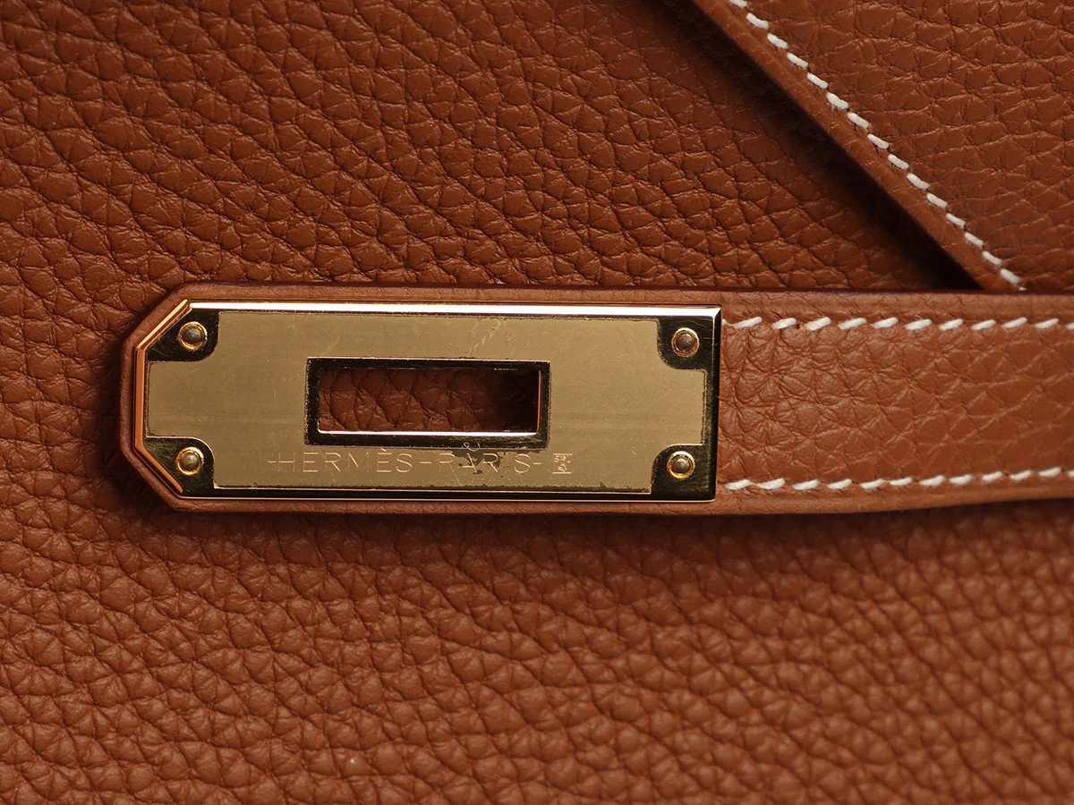 Hermès Gold Togo Kelly 28 - Image 9
