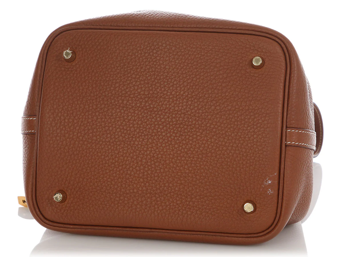 Hermès Gold Clémence Picotin Lock 22 - Image 7