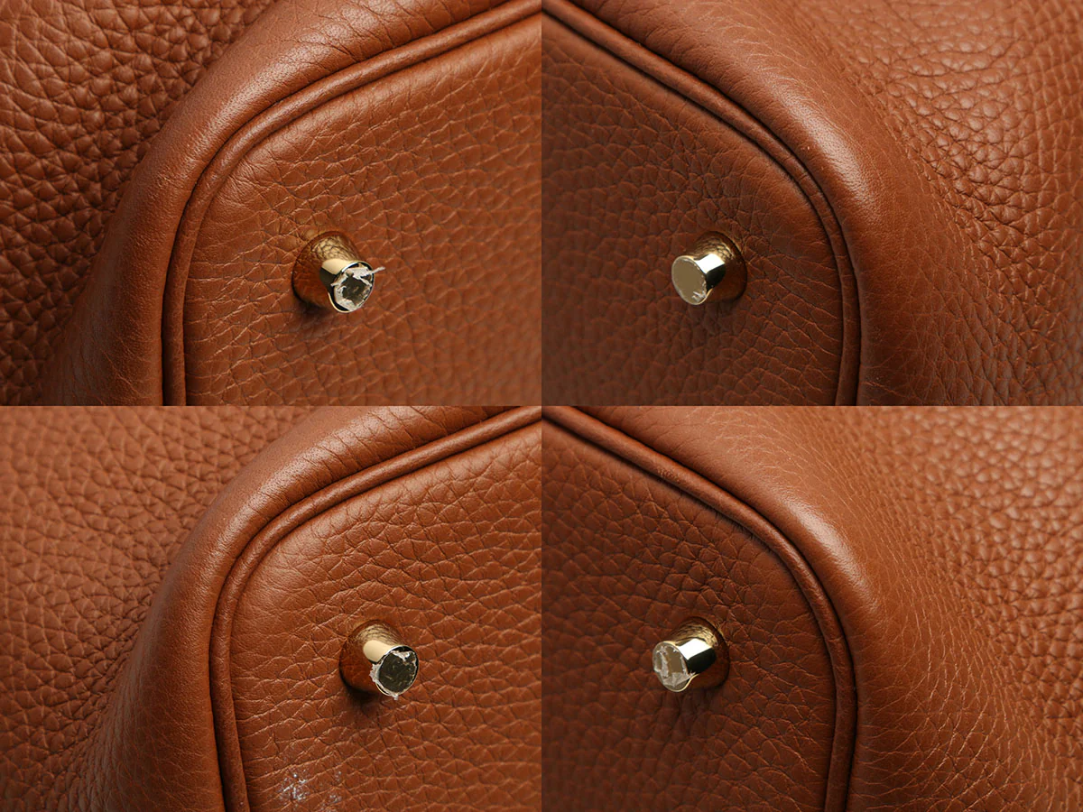 Hermès Gold Clémence Picotin Lock 22 - Image 9