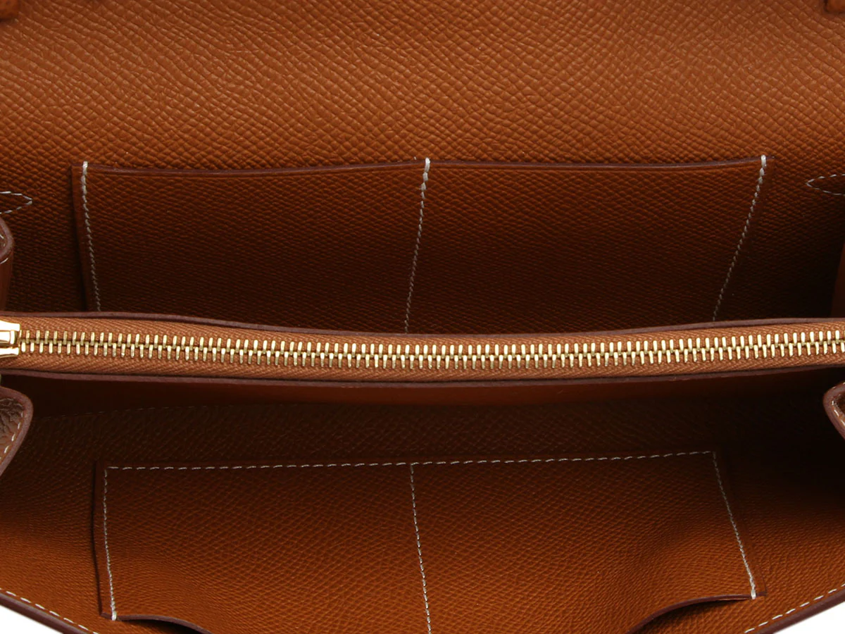 Hermès Gold Epsom Kelly To Go Wallet - Image 8
