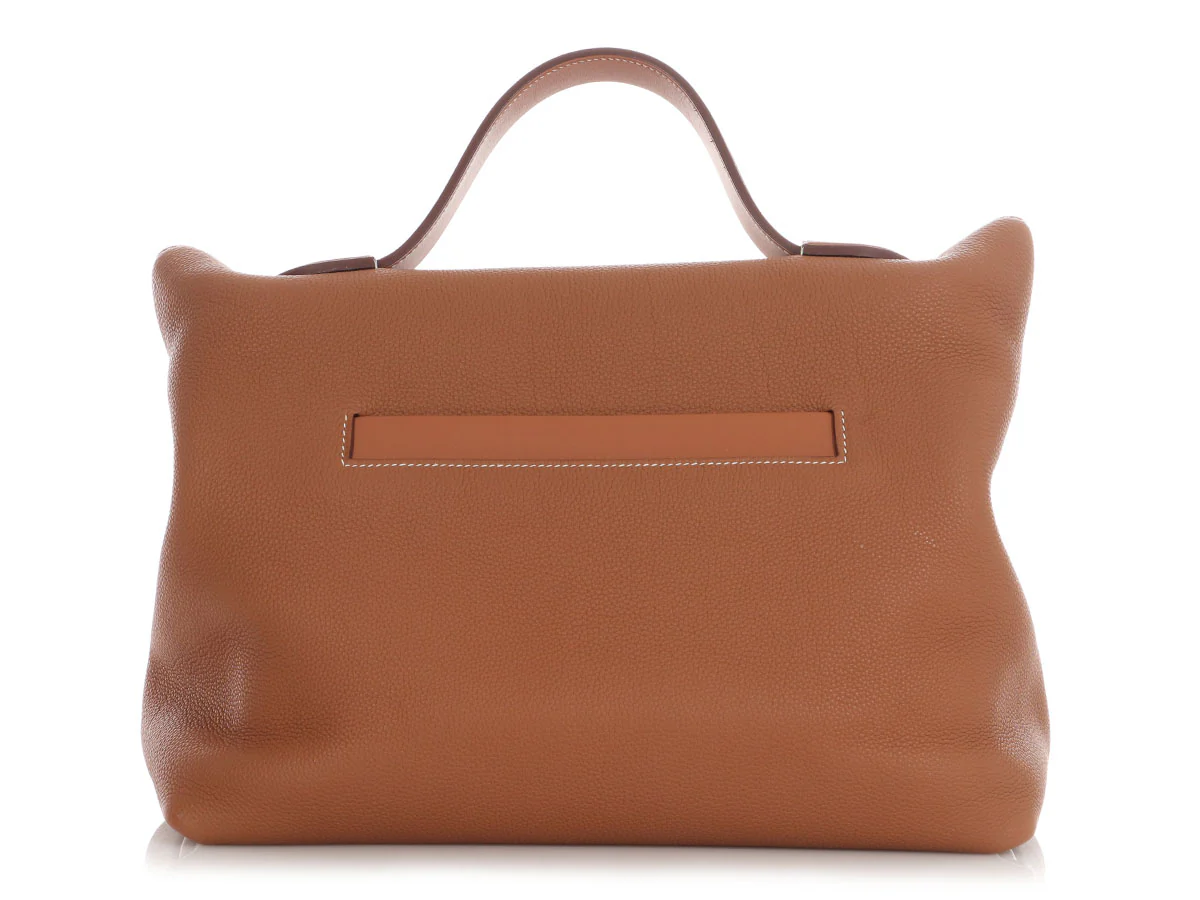Hermès Gold Togo and Swift 24/24 35cm - Image 4