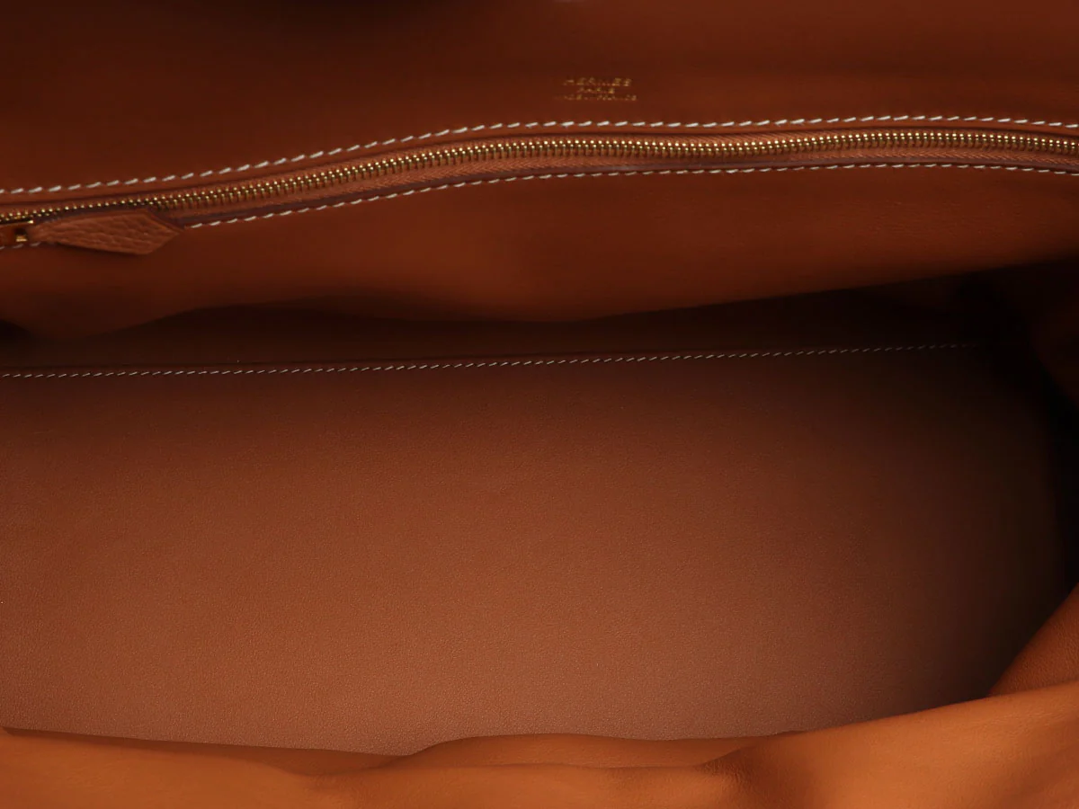 Hermès Gold Togo and Swift 24/24 35cm - Image 8