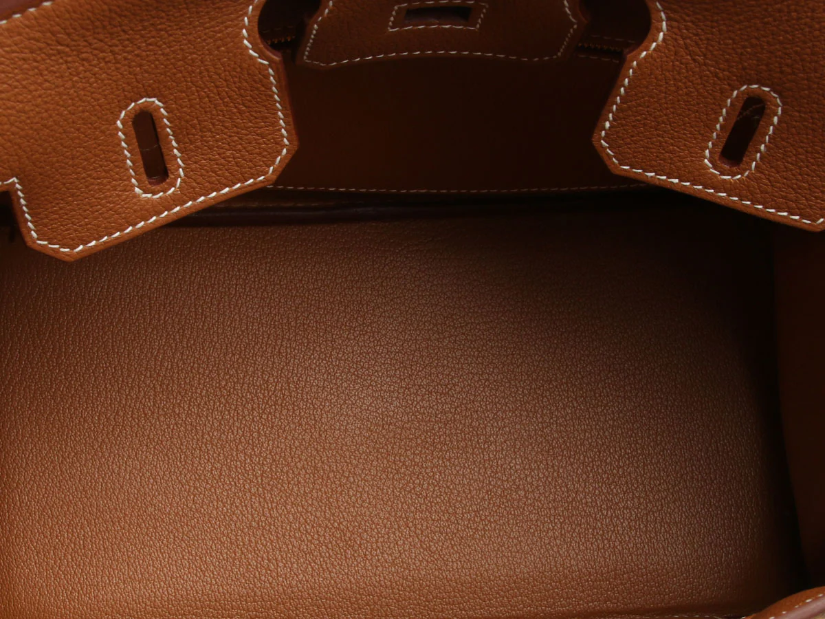 Hermès Gold Togo Birkin 25 - Image 10
