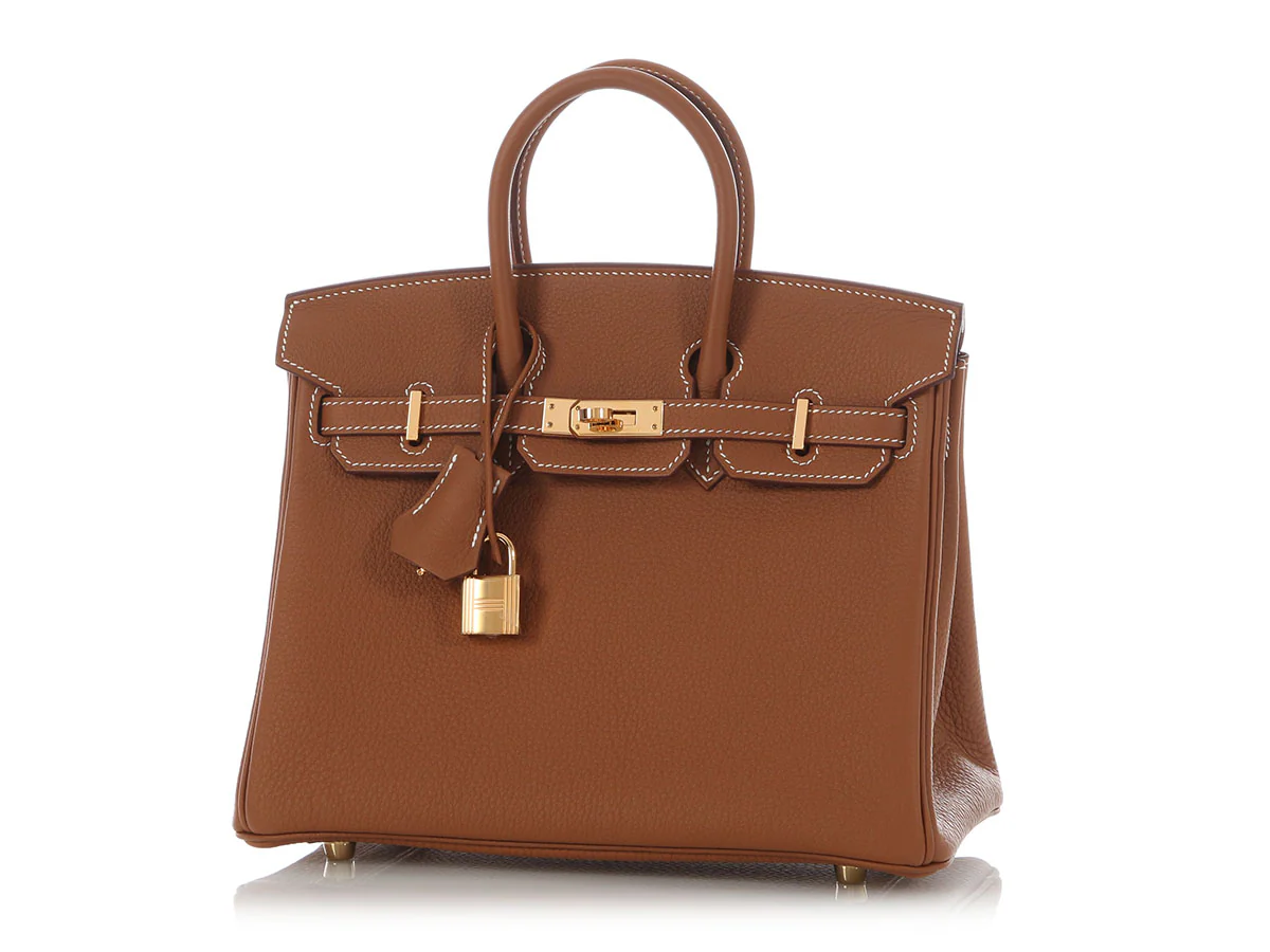 Hermès Gold Togo Birkin 25 - Image 2