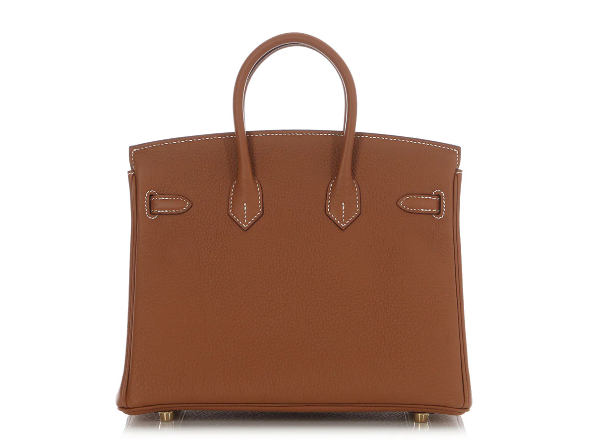 Hermès Gold Togo Birkin 25 - Image 4