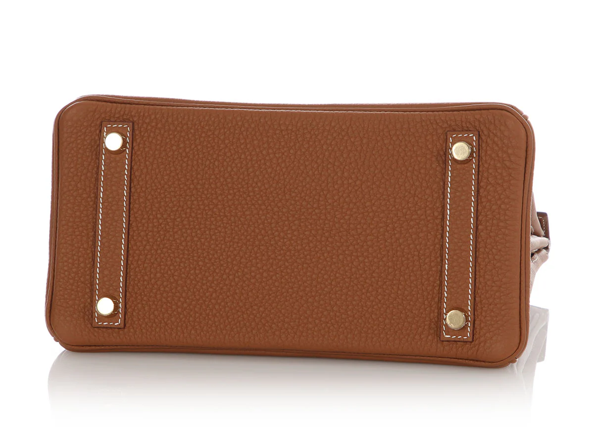 Hermès Gold Togo Birkin 25 - Image 6