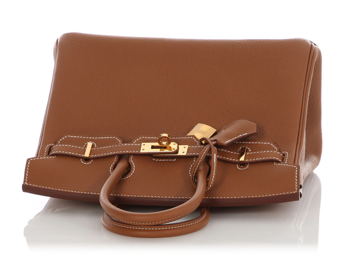 Hermès Gold Togo Birkin 25 - Image 7