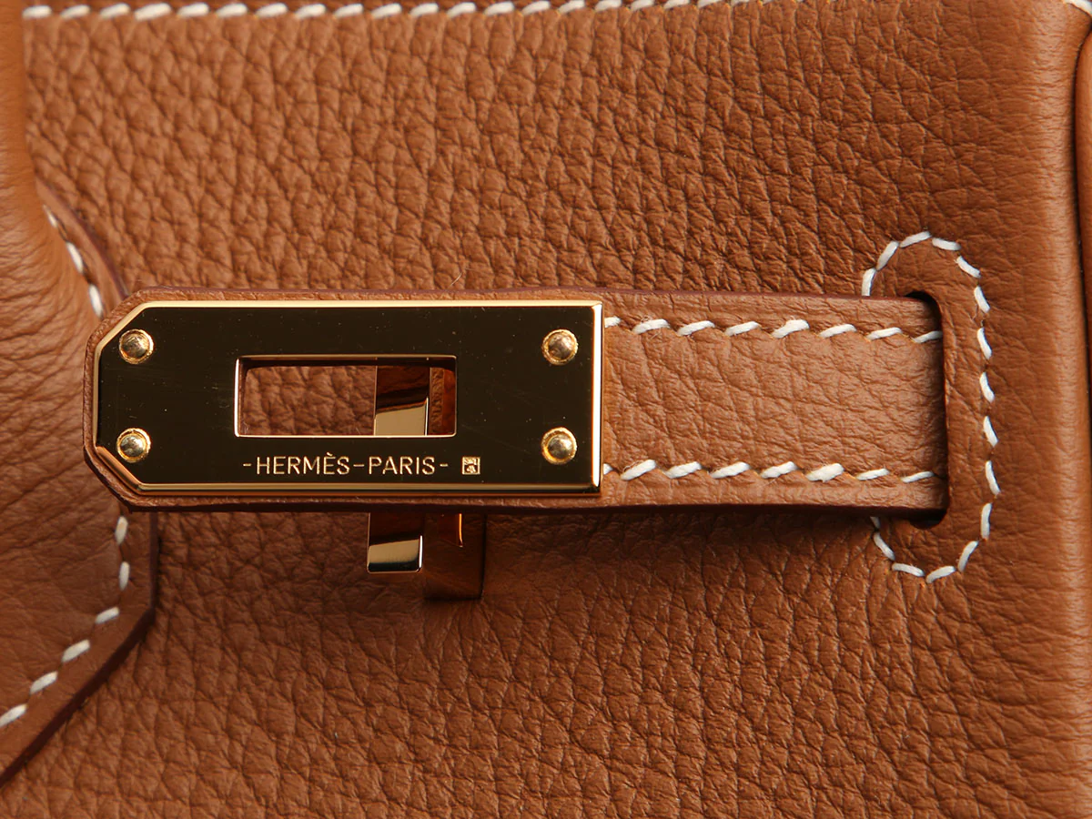 Hermès Gold Togo Birkin 25 - Image 8