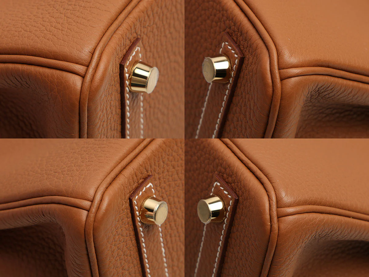 Hermès Gold Togo Birkin 25 - Image 9