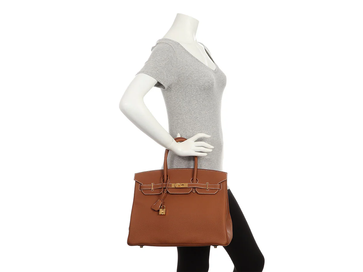 Hermès Gold Togo Birkin 35 - Image 11