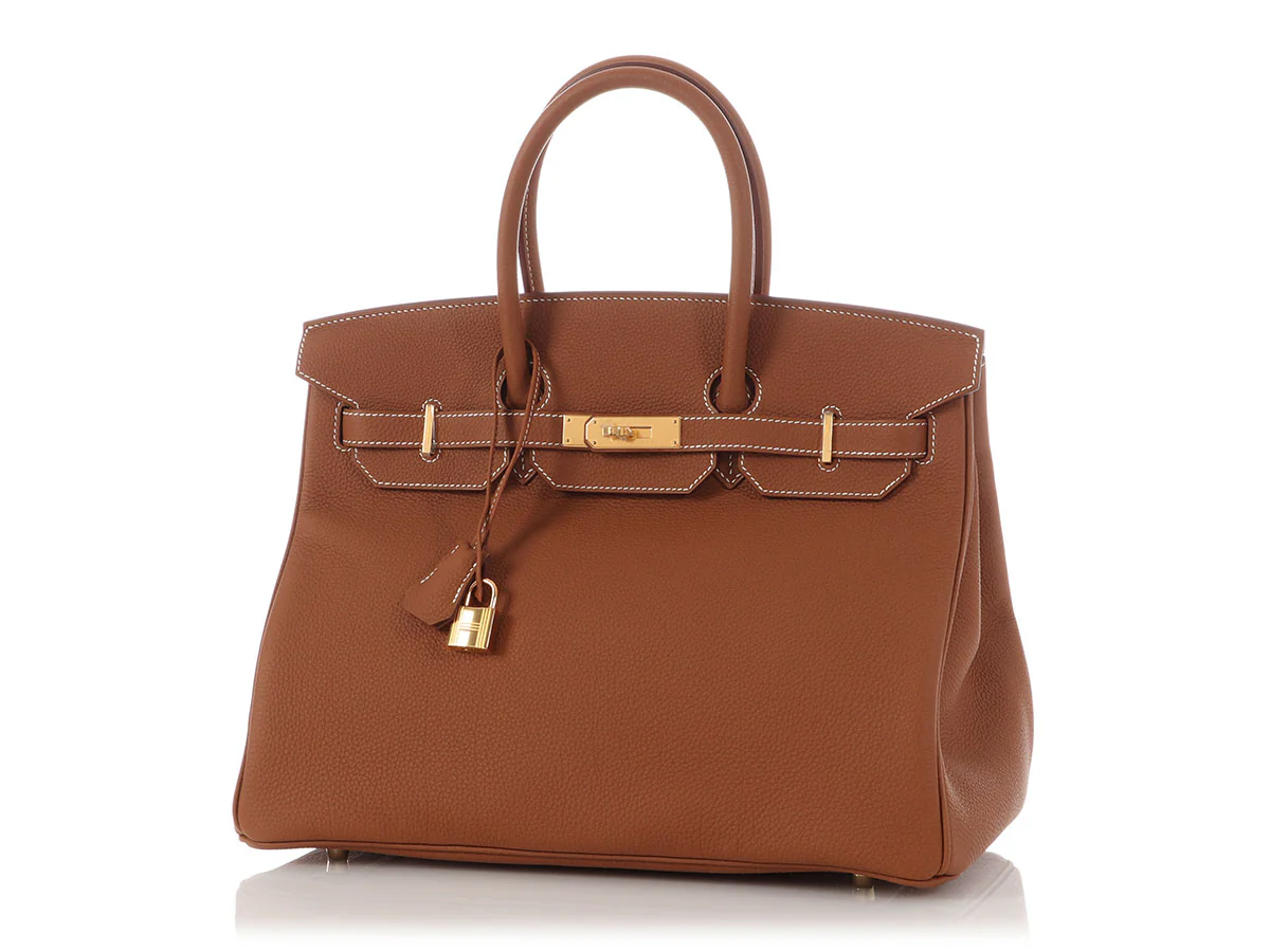 Hermès Gold Togo Birkin 35 - Image 2