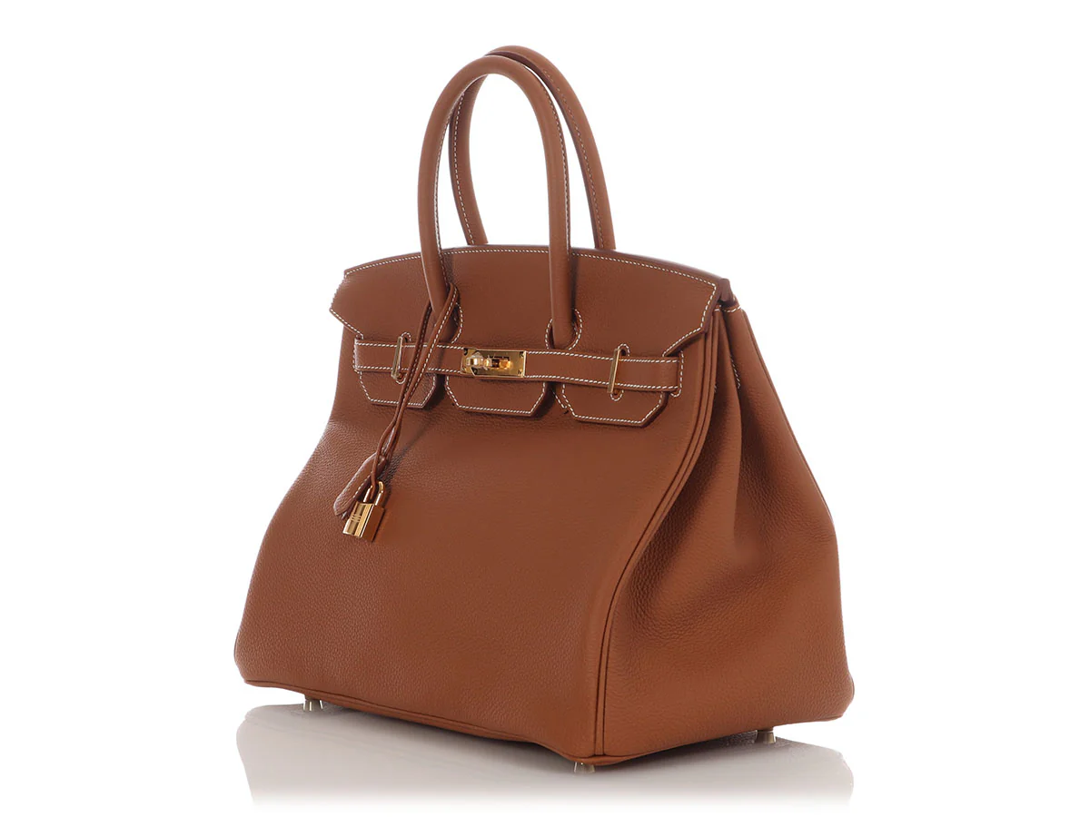 Hermès Gold Togo Birkin 35 - Image 3