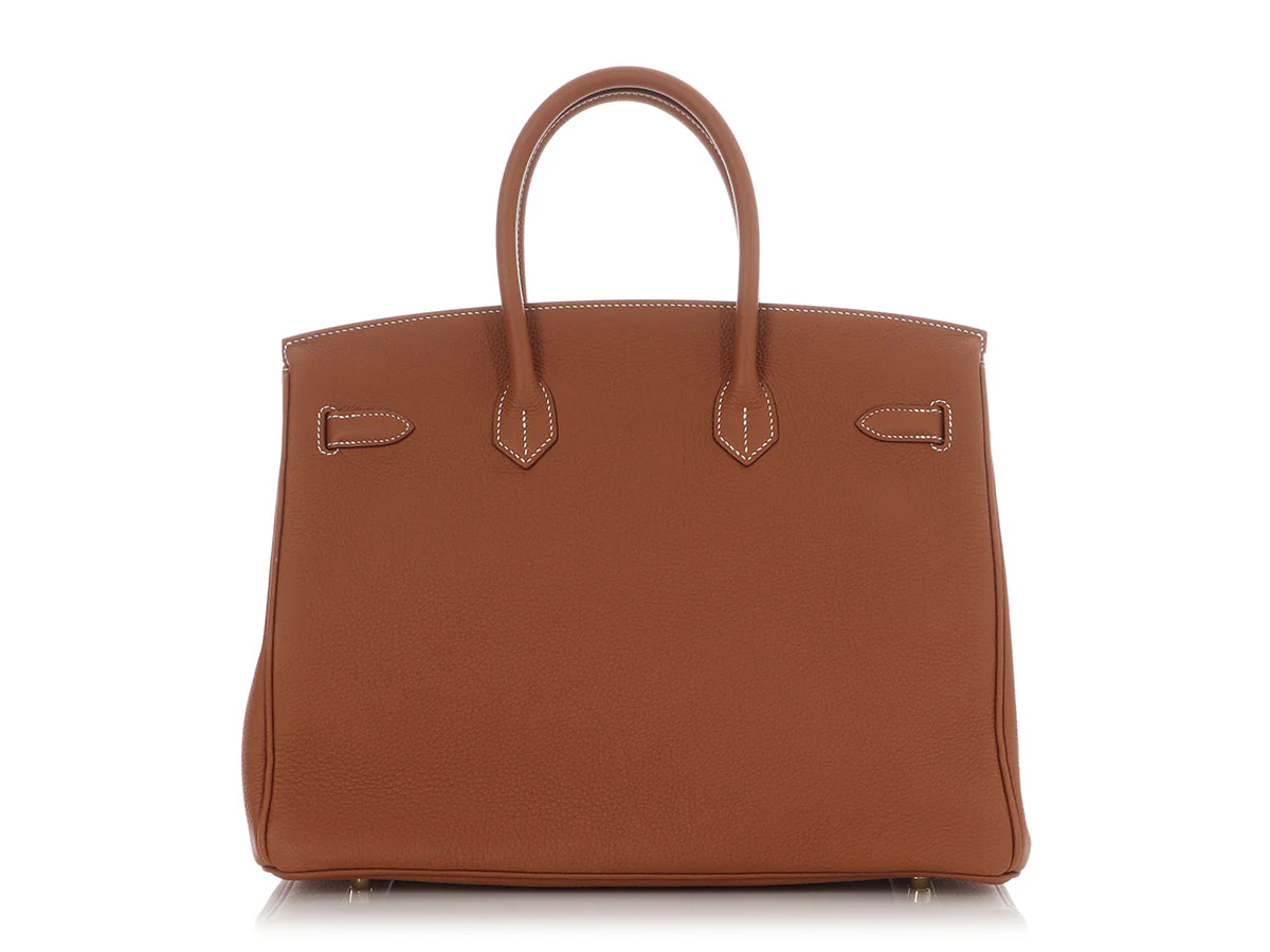 Hermès Gold Togo Birkin 35 - Image 4