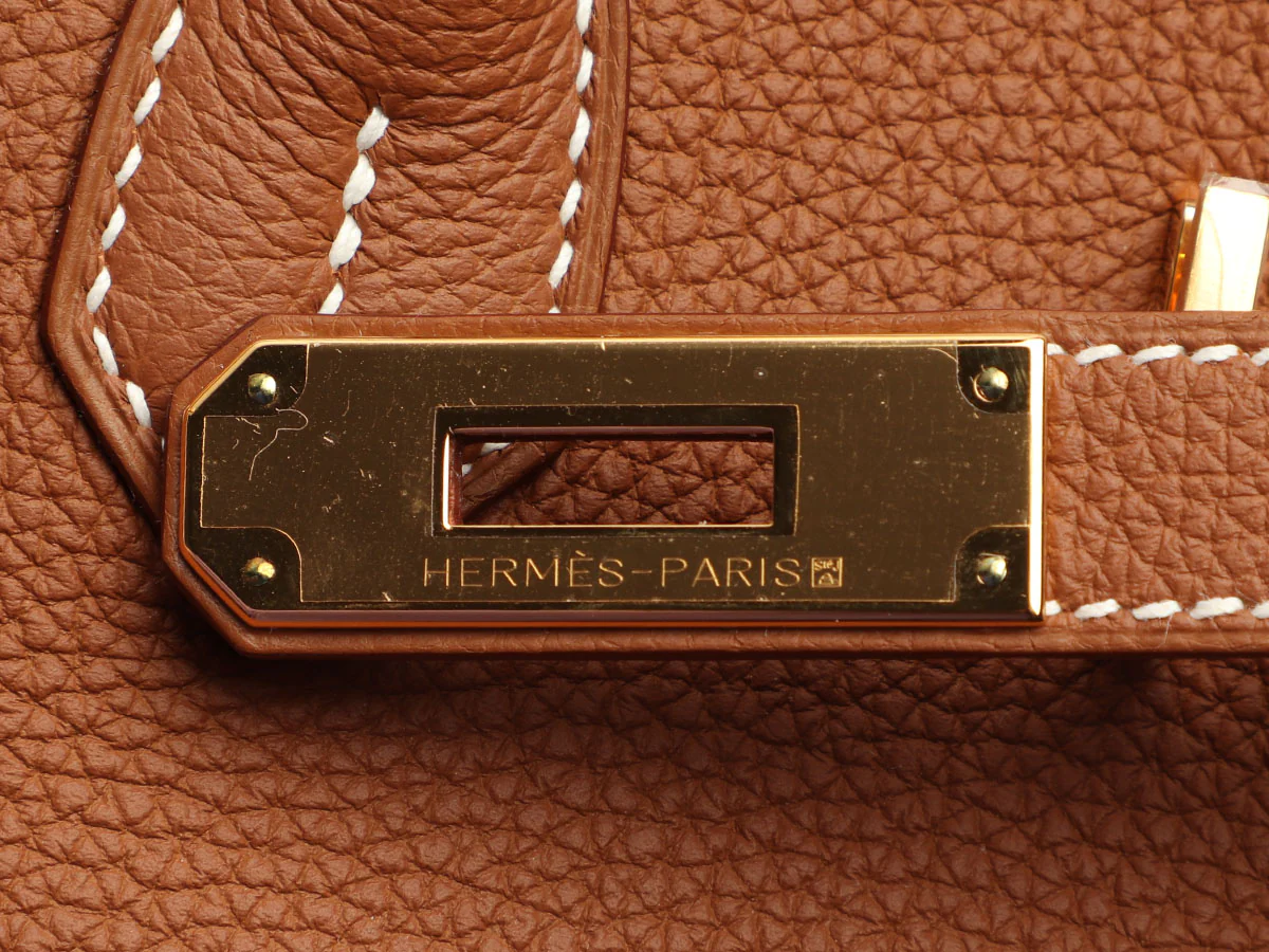 Hermès Gold Togo Birkin 35 - Image 9