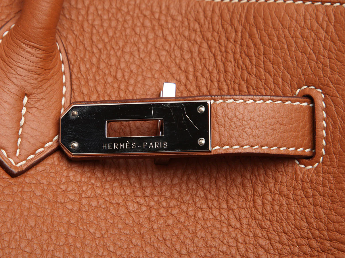 Hermès Gold Togo Birkin 35 - Image 10
