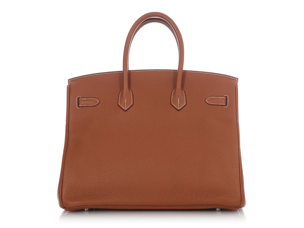 Hermès Gold Togo Birkin 35 - Image 4