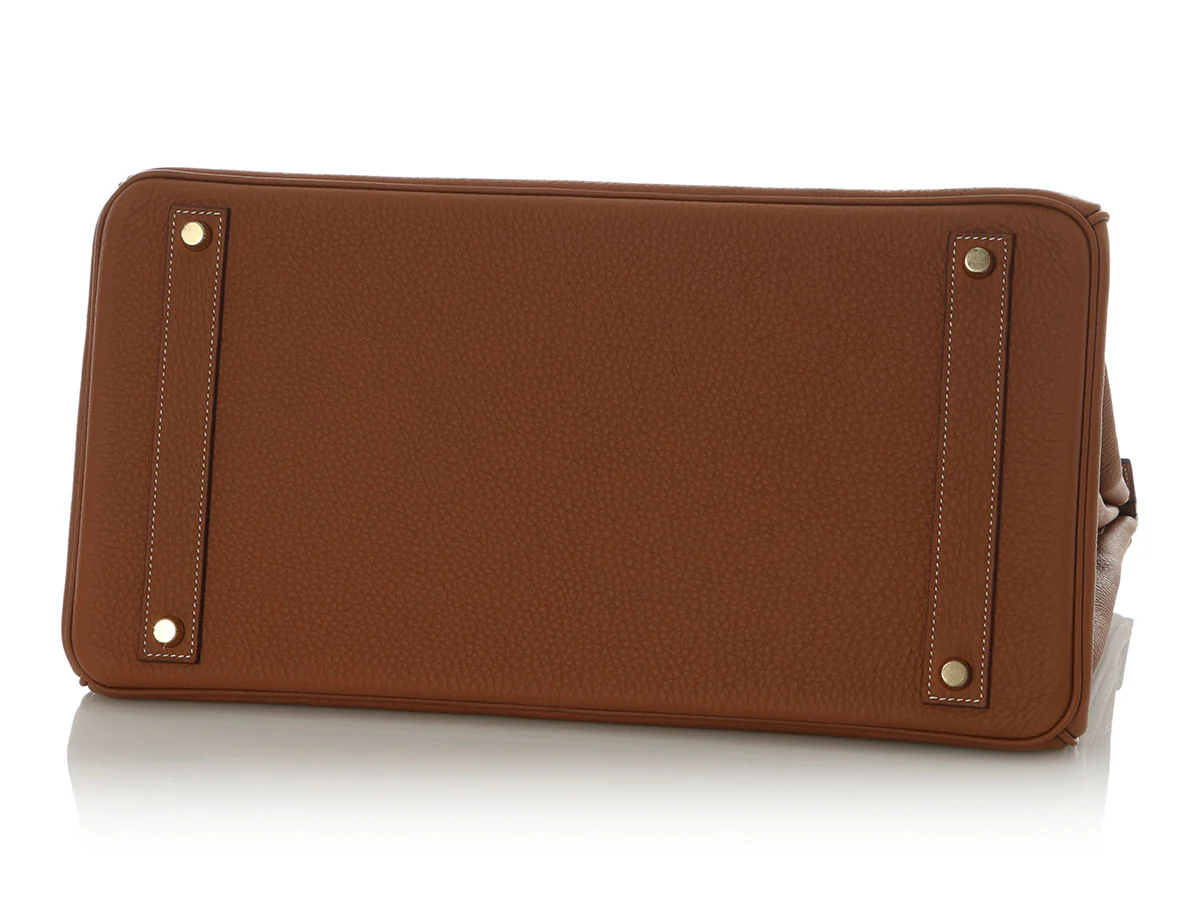 Hermès Gold Togo Birkin 40 - Image 6