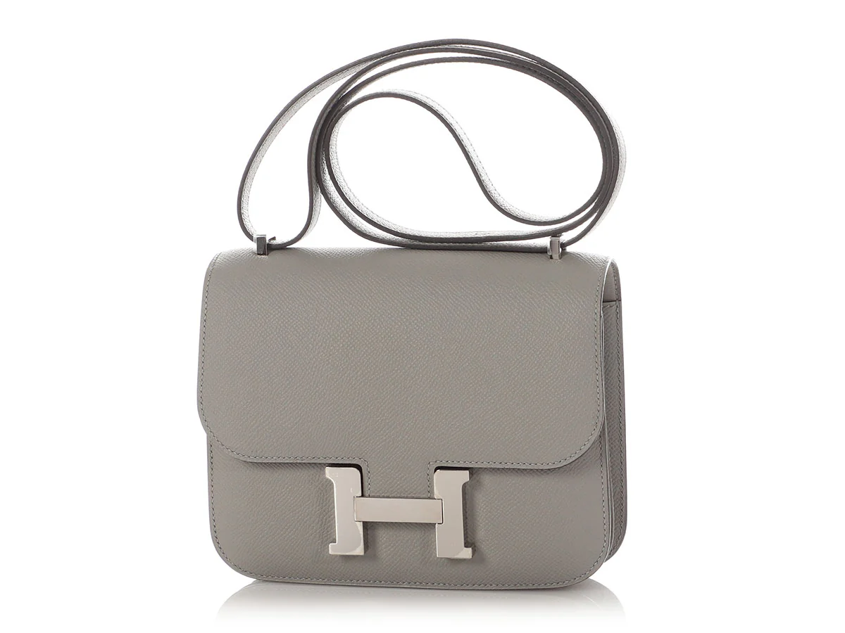 Hermès Gris Mouette Epsom Constance 18 - Image 2