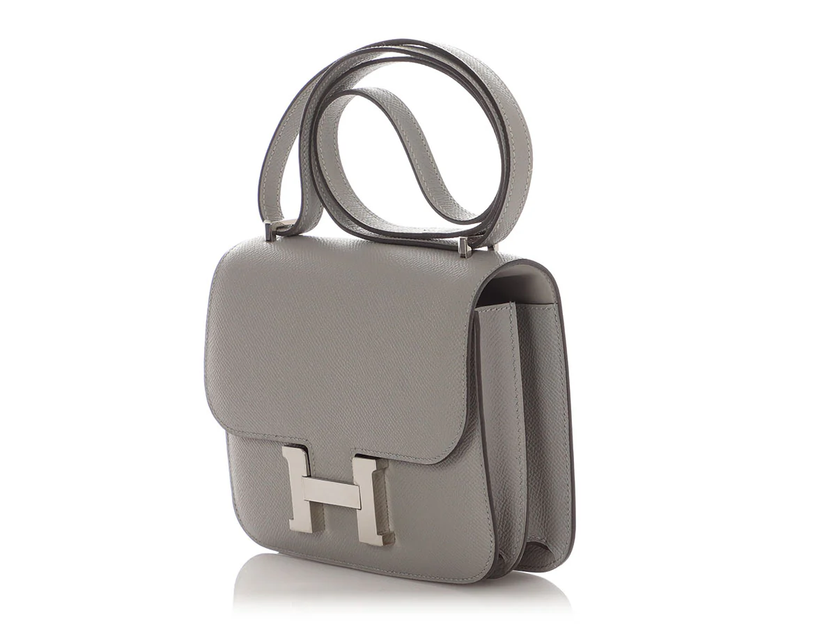 Hermès Gris Mouette Epsom Constance 18 - Image 3