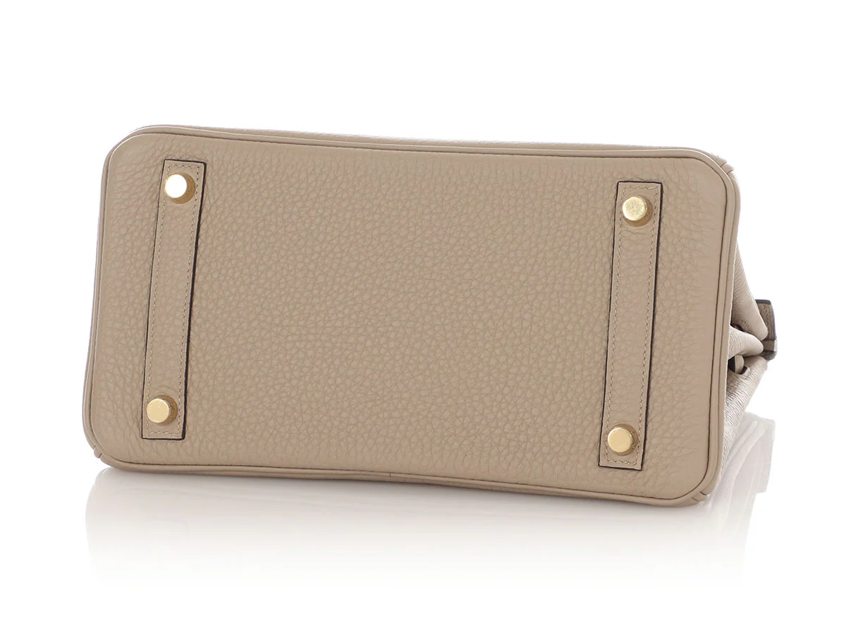 Hermès Gris Tourterelle Togo Birkin 25 - Image 6