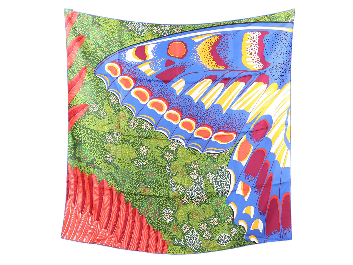 Hermès L’esprit de la Fôret Silk Scarf 90cm