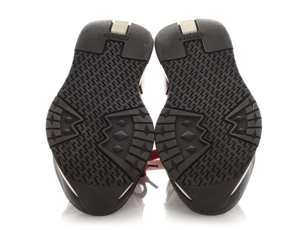 Hermès Leather Trail Sneakers - Image 6