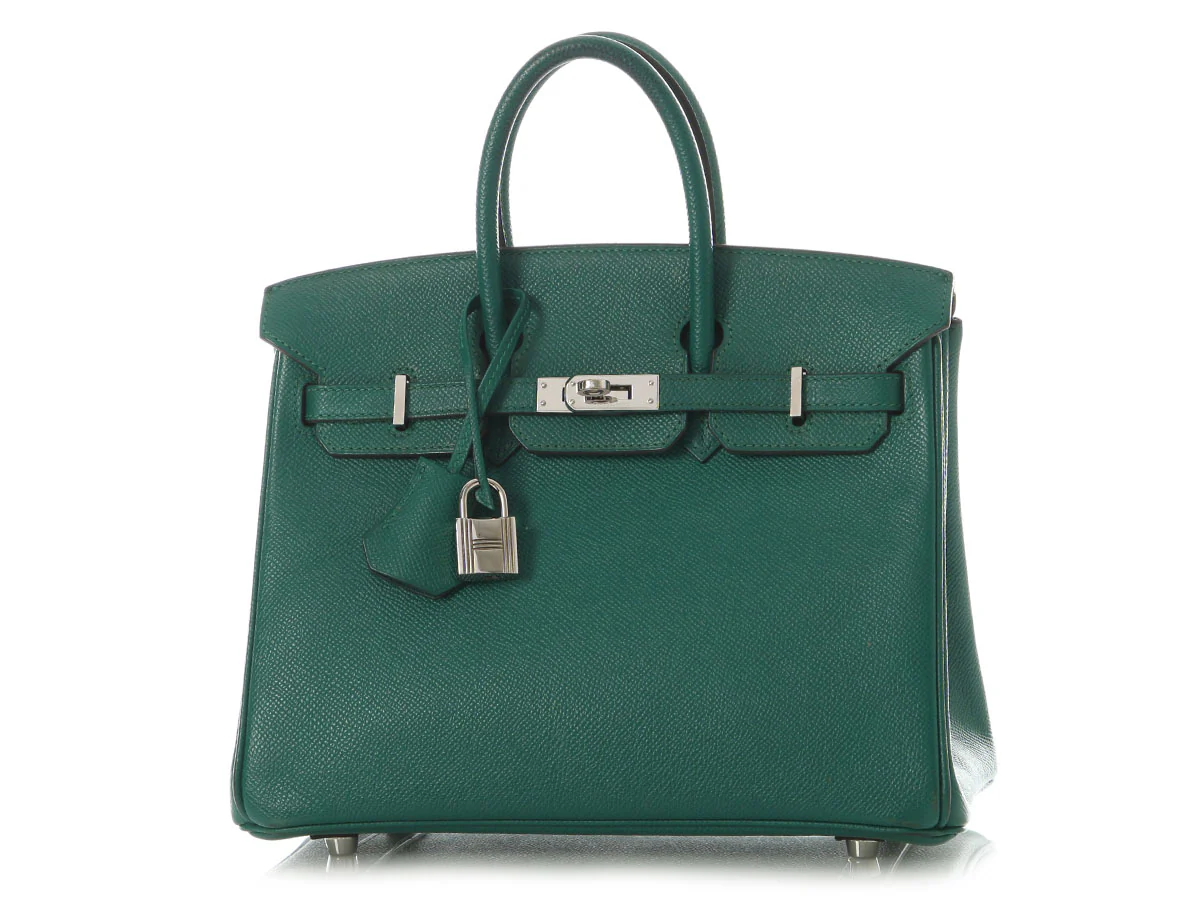 Hermès Malachite Epsom Birkin 25 - Image 2