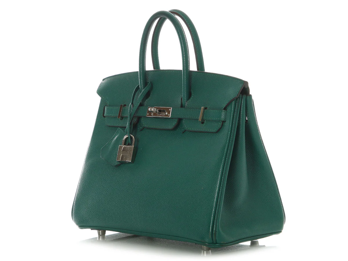 Hermès Malachite Epsom Birkin 25 - Image 3