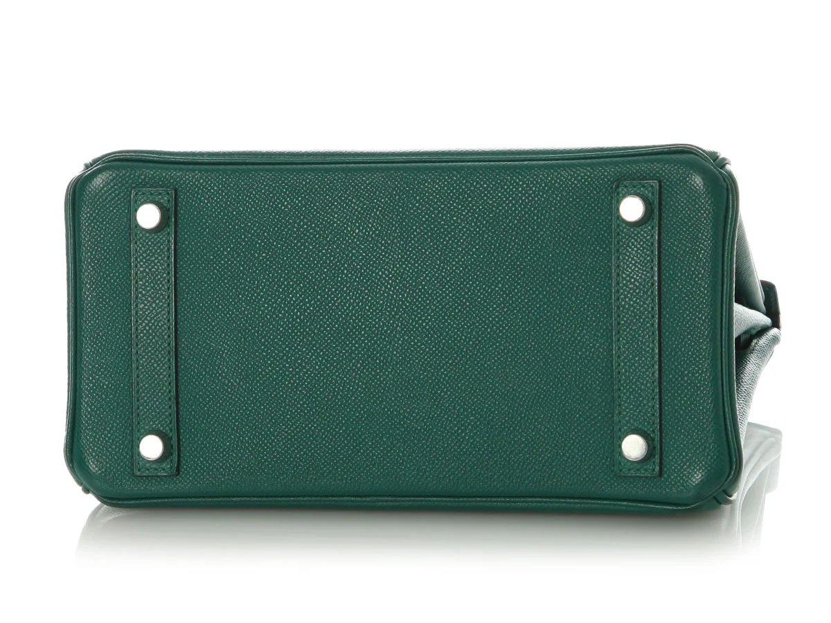 Hermès Malachite Epsom Birkin 25 - Image 6