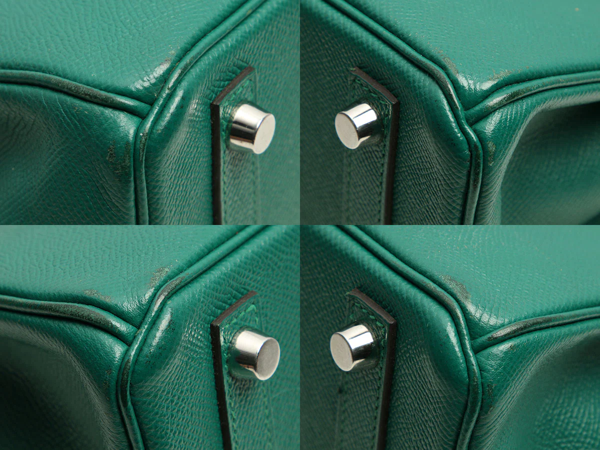 Hermès Malachite Epsom Birkin 25 - Image 8