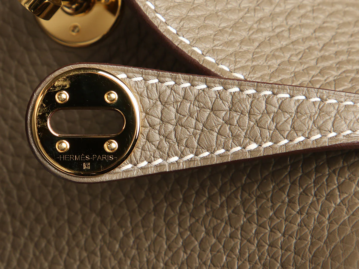 Hermès Mini Etoupe Cleménce Lindy 20 - Image 10