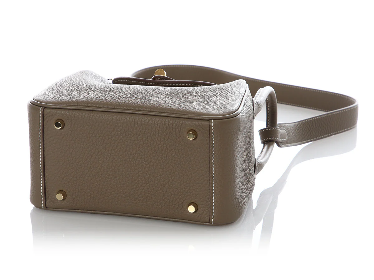 Hermès Mini Etoupe Cleménce Lindy 20 - Image 6