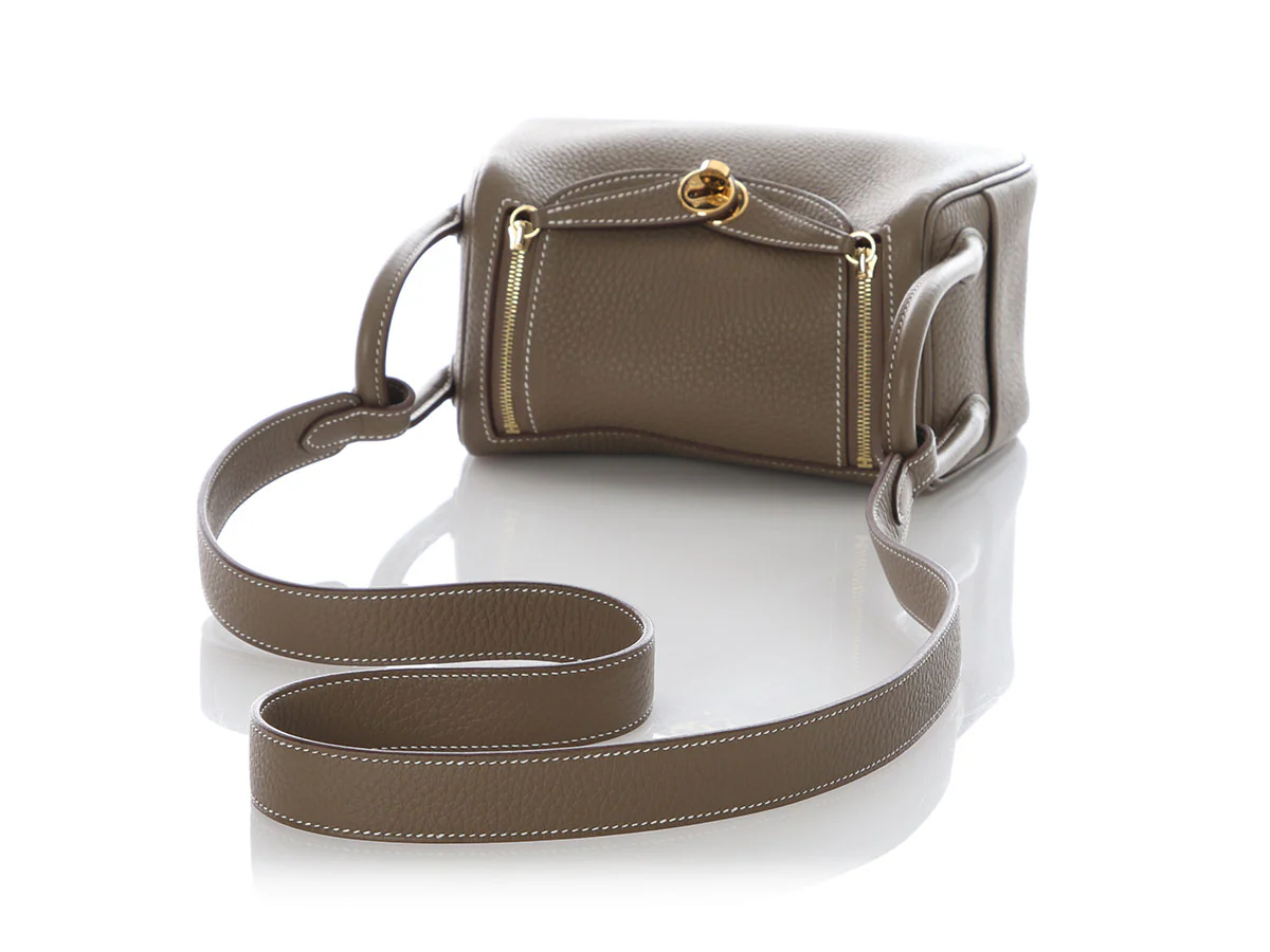 Hermès Mini Etoupe Cleménce Lindy 20 - Image 7
