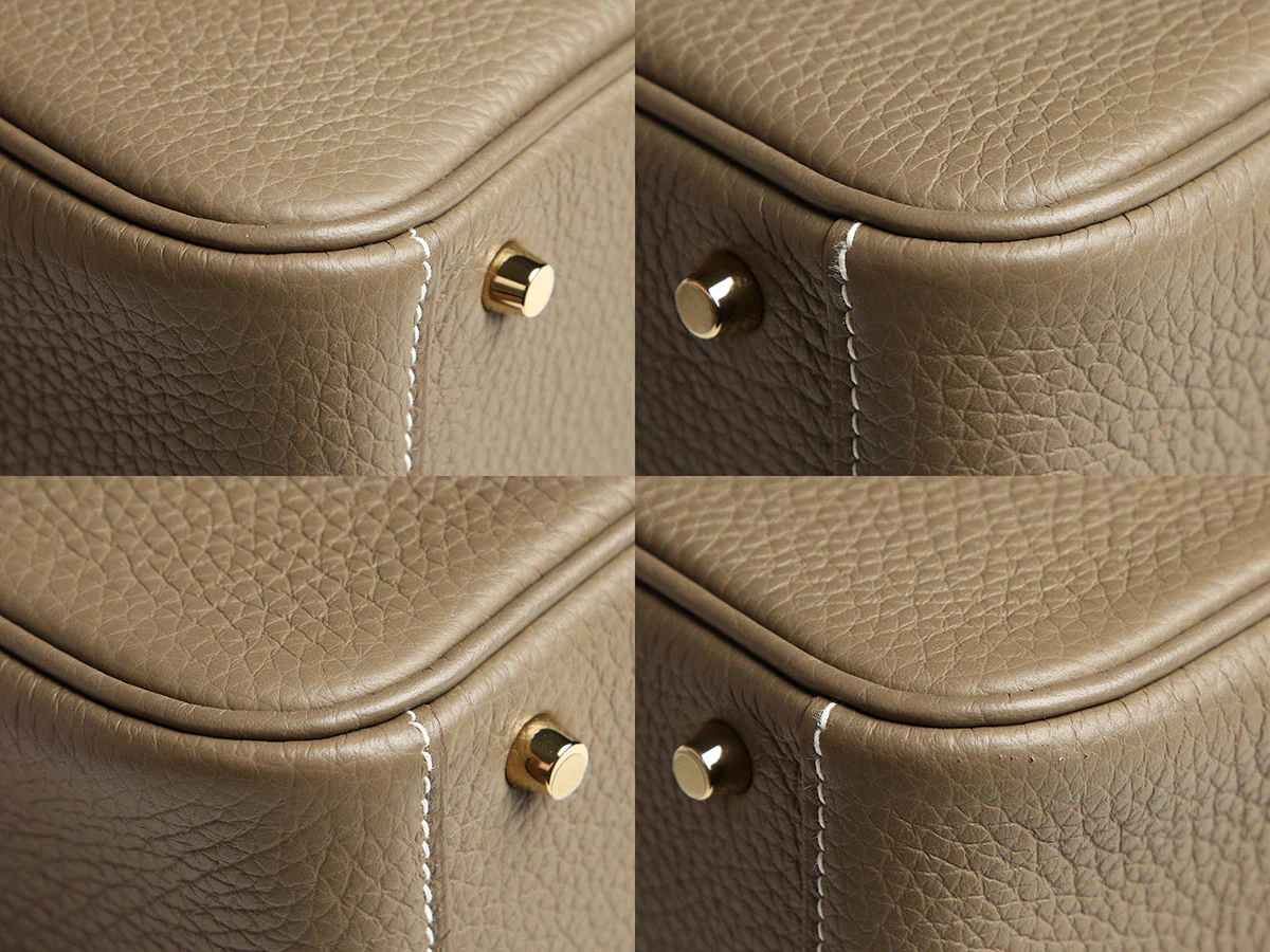 Hermès Mini Etoupe Cleménce Lindy 20 - Image 8