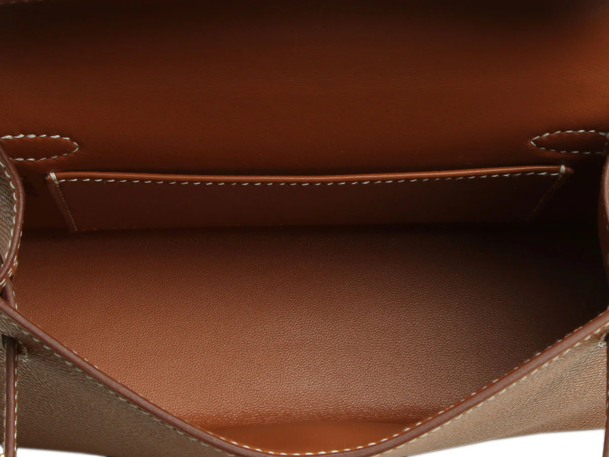Hermès Mini Gold Epsom Kelly 20 - Image 11
