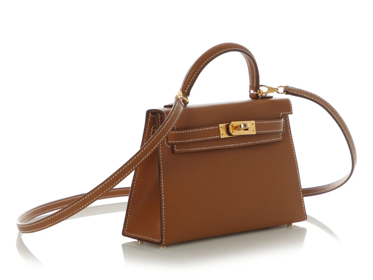 Hermès Mini Gold Epsom Kelly 20 - Image 6