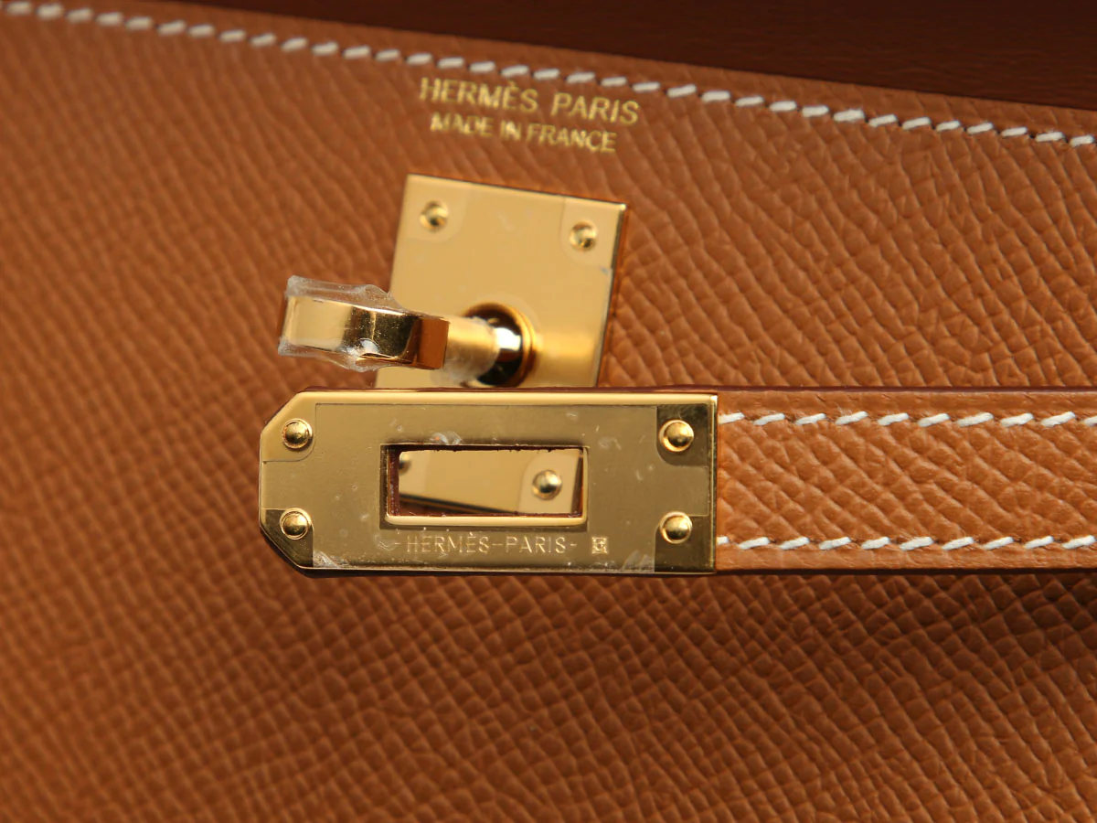 Hermès Mini Gold Epsom Kelly 20 - Image 9