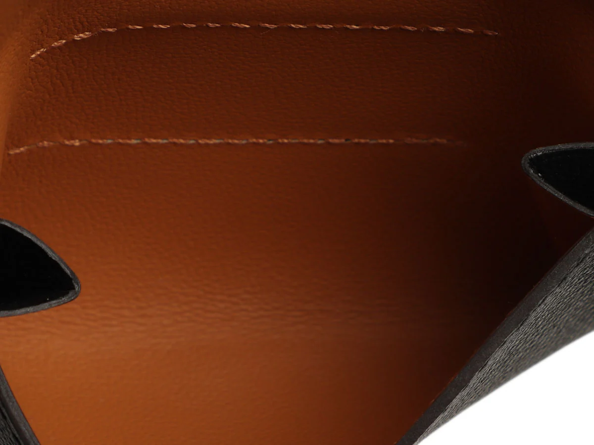 Hermès Noir Epsom Kelly Pocket 18 Belt - Image 6