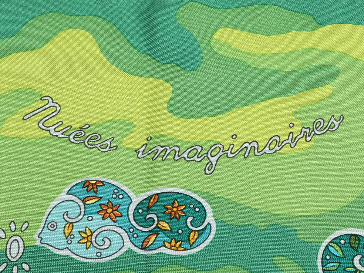 Hermès Nuées Imaginaires Silk Scarf 90cm - Image 2