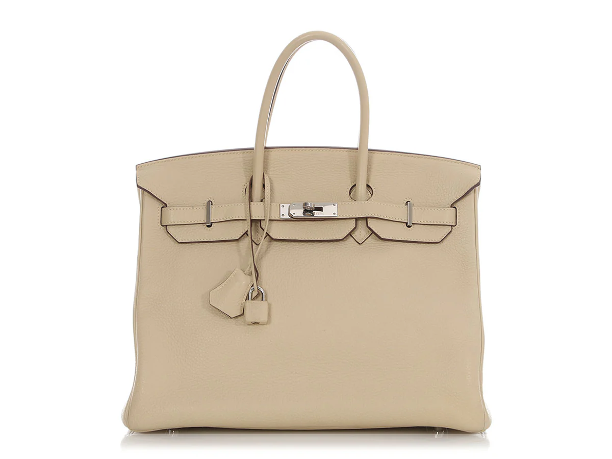 Hermès Parchemin Clémence Birkin 35