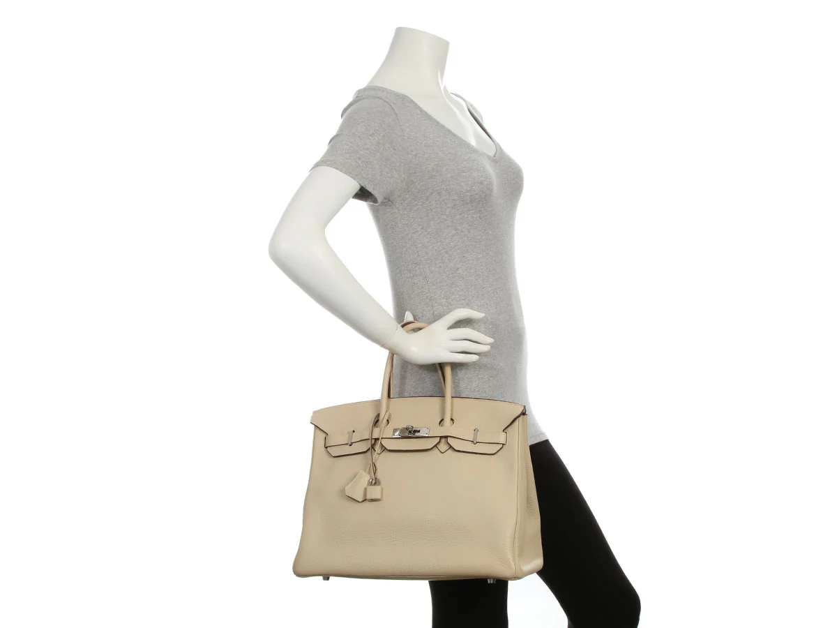 Hermès Parchemin Clémence Birkin 35 - Image 11