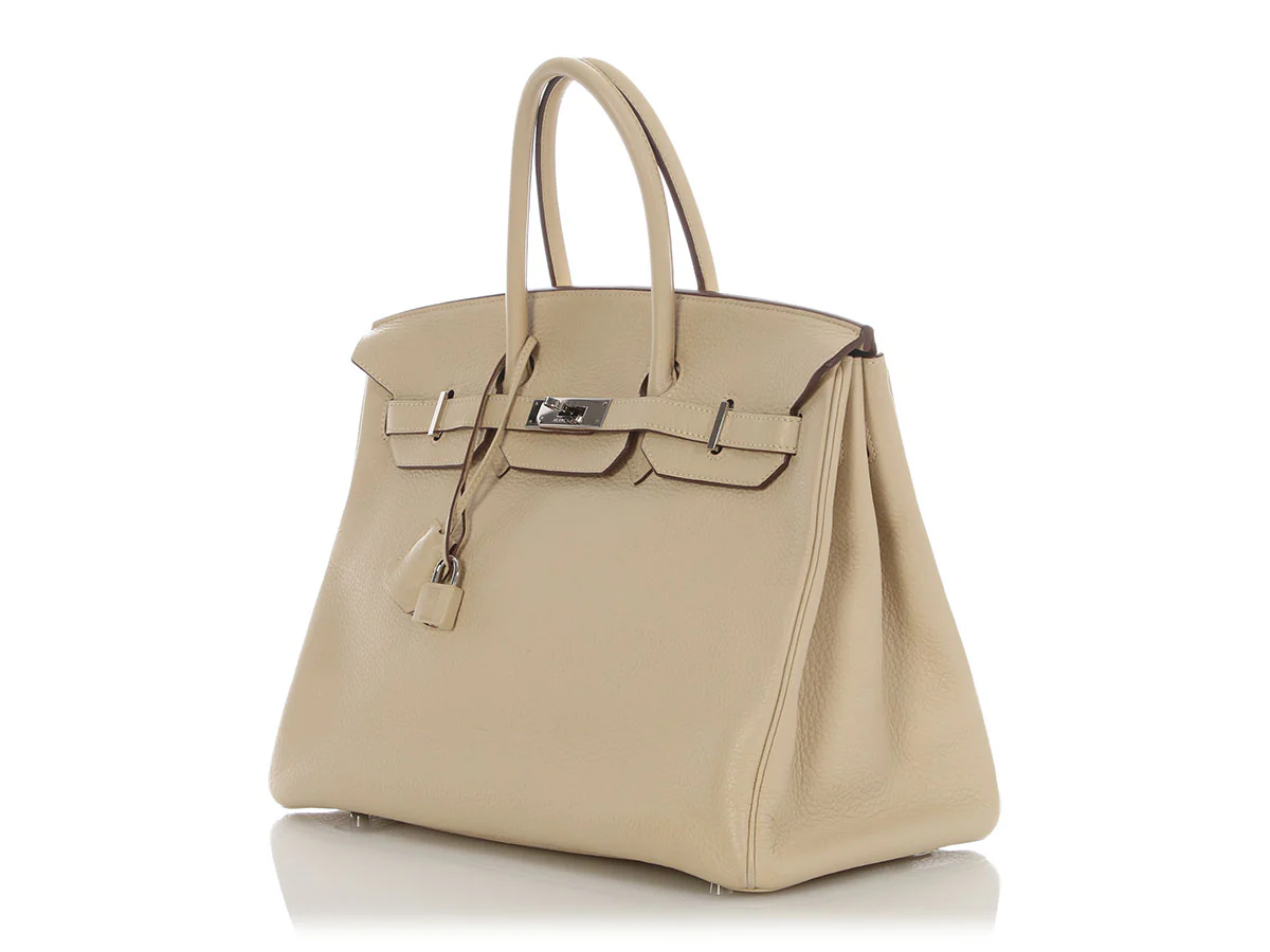 Hermès Parchemin Clémence Birkin 35 - Image 3