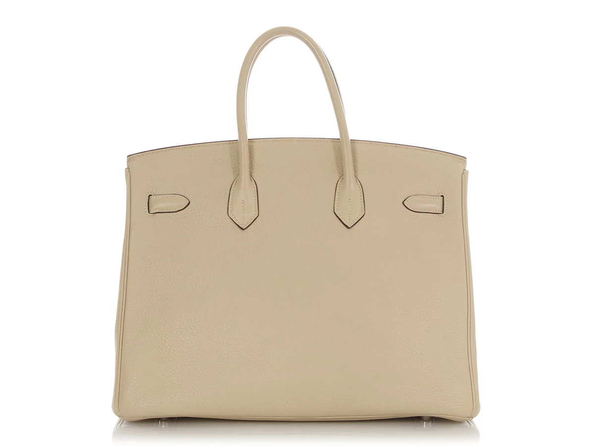 Hermès Parchemin Clémence Birkin 35 - Image 4