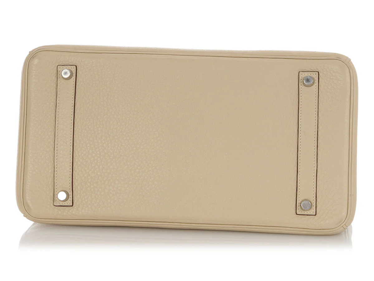 Hermès Parchemin Clémence Birkin 35 - Image 6