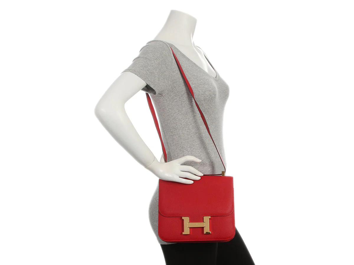 Hermès Red Epsom Constance 24 - Image 10